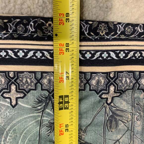 Floral Print V Neck Short Sleeve Button A-Line Dress - Picture 5 of 12